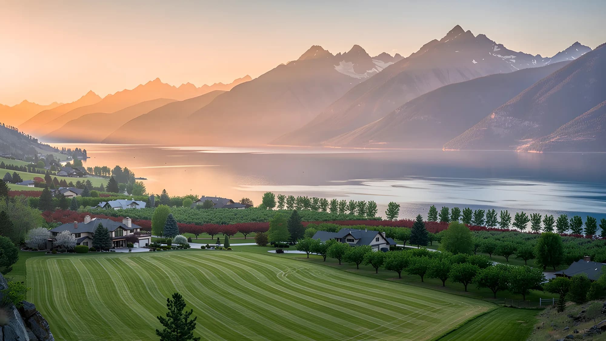 The Flathead Valley, Montana
